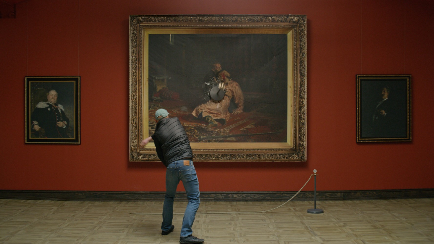 Ragnar Kjartansson
Terrible, Terrible, 2021 (still)
Two-channel video with sound
Duration: 3 minutes 30 seconds
Edition of 6 and 2 artist&amp;#39;s proofs