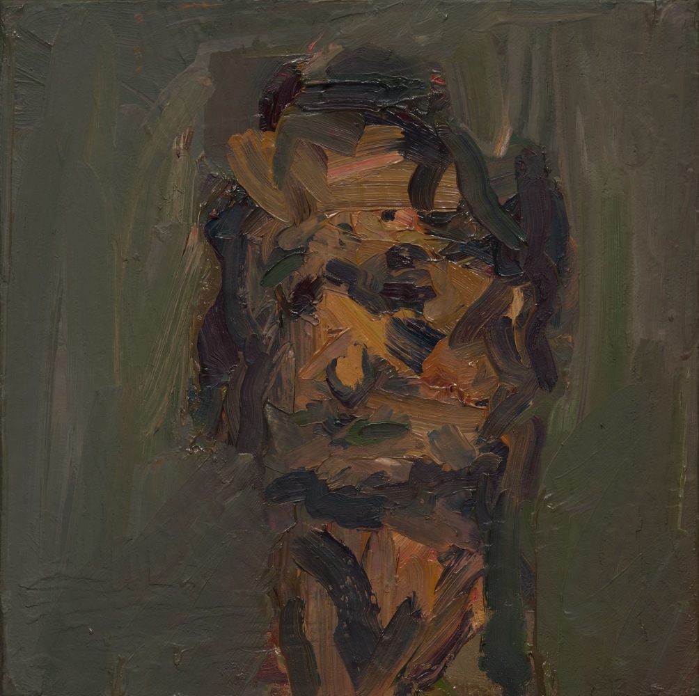 Frank Auerbach
Head of Jake, 2006
Oil on canvas
18 x 18 inches
(45.7 x 45.7 cm)
