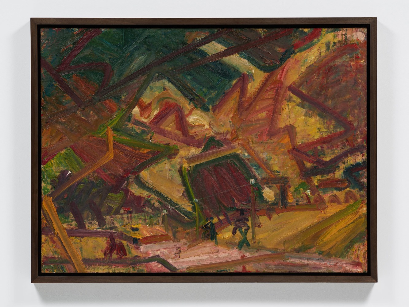 Frank Auerbach
Primrose Hill, 1978
Oil on board
45 x 60 inches
(114.3 x 152.4 cm)

Private Collection