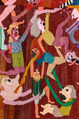 Christina Forrer, Untitled (brown background), 2018