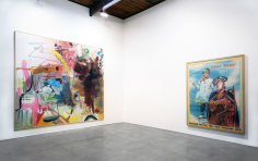 Albert Oehlen, Installation view
