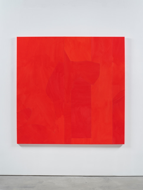 Sarah Crowner
Untitled (Around Orange), 2023
Acrylic on canvas, sewn
72 x 72 inches
(182.9 x 182.9 cm)
Photo: Farzad Owrang