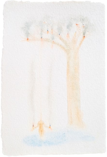 Tunga
Phanografia, from the series Quase Auroras, 2005-2009&amp;nbsp;
Watercolor and graphite on&amp;nbsp;cotton paper
17 3/4 x 12 1/5 inches
(45 x 31 cm)