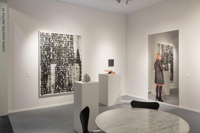 Luhring Augustine

TEFAF, Stand 84

Installation view

2018

Pictured: Glenn Ligon, Lygia Clark, Michelangelo Pistoletto

&amp;nbsp;

&amp;copy; O Mundo de Lygia Clark-Associa&amp;ccedil;&amp;atilde;o Cultural, Rio de Janeiro.