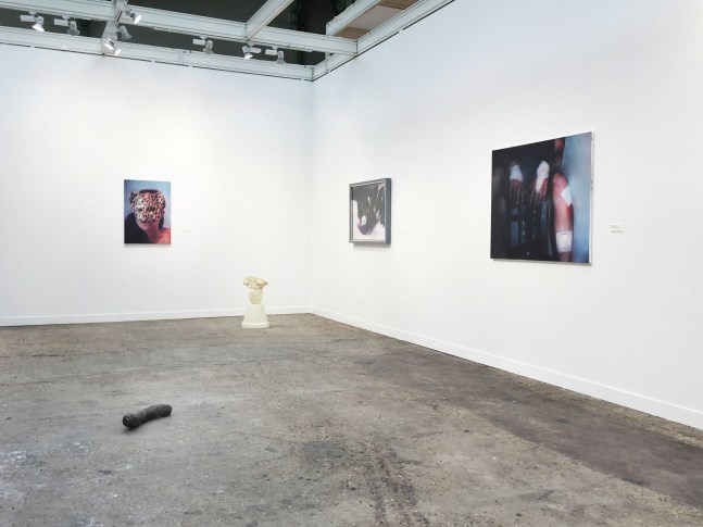 Luhring Augustine&amp;nbsp;

FIAC, Booth B43&amp;nbsp;

Installation view&amp;nbsp;

2015

Pictured: Johannes Kahrs, Janine Antoni, Christopher Wool