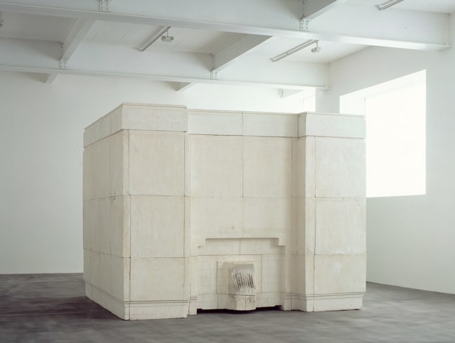 Rachel Whiteread
Ghost, 1990
Plaster on steel frame
106 x 140 x 125 inches
(269 x 356 x 318 cm)