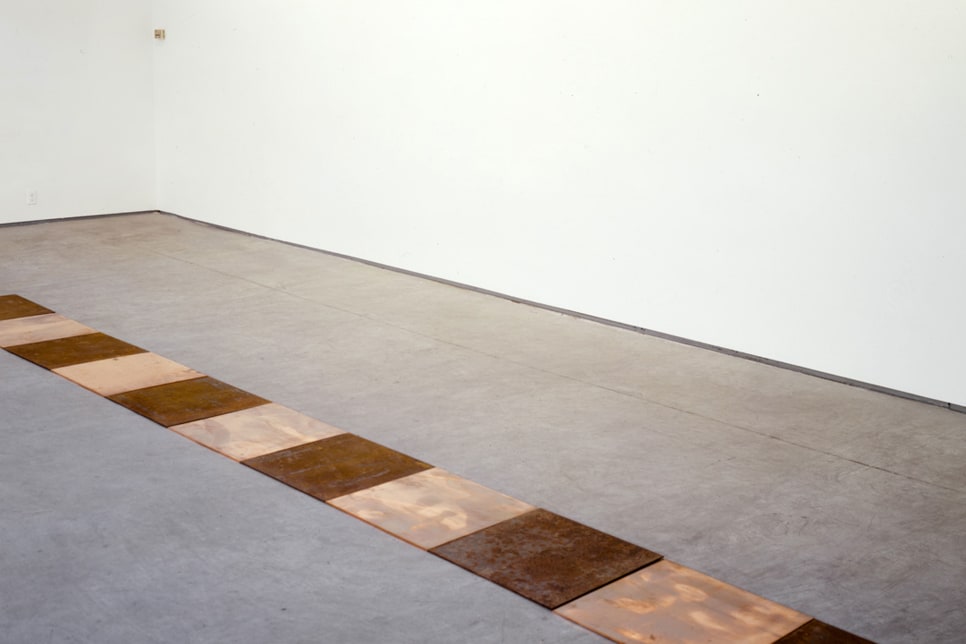 Carl Andre, Robert Grosvenor, Sol LeWitt